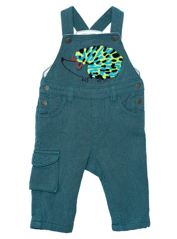 Gestreifte Baby-Latzhose für Jungen JUCLOSAL / 20SG1011SAL716