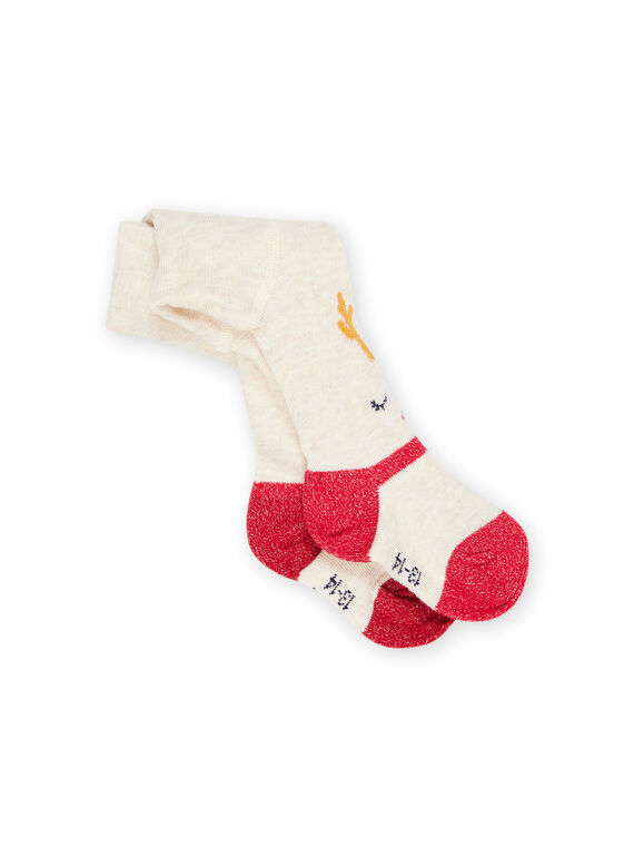Strumpfhose mit Weihnachtsmotiv PYINOCOL / 22WI09V2COLA011