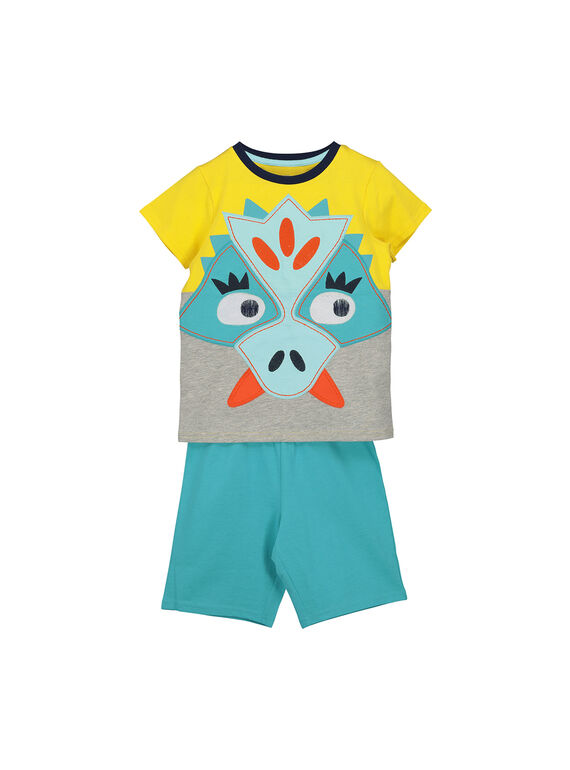 Kurzer Pyjama aus Baumwolle für Jungen FEGOPYCZOR / 19SH12H2PYJF519