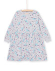 Moltonkleid mit Einhorn- und Fantasiemuster PAJOROB2 / 22W901B1ROB943