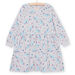 Moltonkleid mit Einhorn- und Fantasiemuster