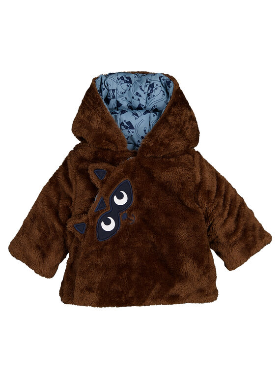 Baby-Wendejacke mit Kunstpelz für Jungen GUGROMANT / 19WG10G1MAN219