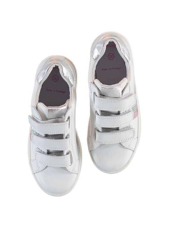 White SNEAKERS LFBASRAINBO / 21KK3532D3F000