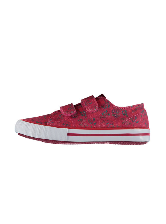 Turnschuhe aus bedrucktem Canvas für Mädchen FFVELFLOW / 19SK35B1D16030