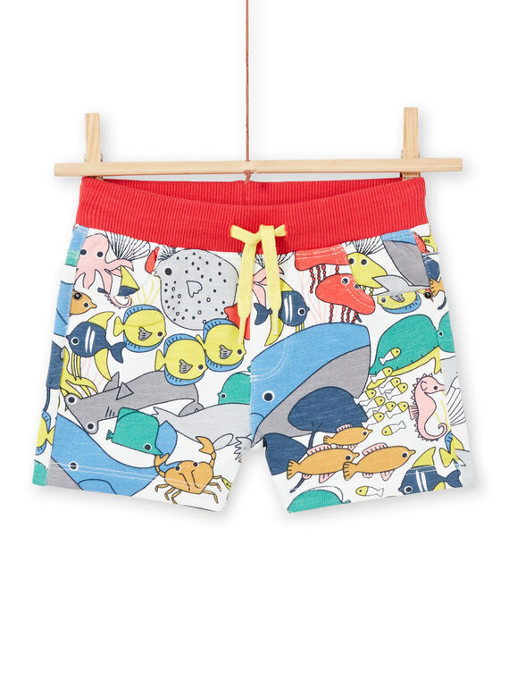 Bermudashorts ecru Baby Junge LUVIBER3 / 21SG10U2BER001