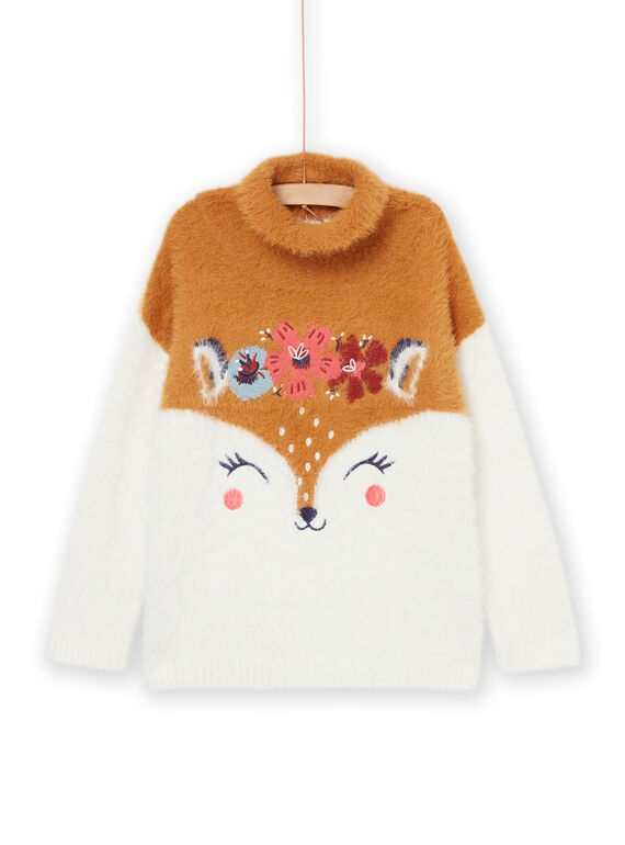 Langärmeliger Pullover mit Reh-Animation PAMENPULL / 22W901U1PUL001