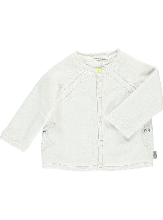 Unisex babies' cardigan DOU1GIL / 18WF0511GIL000