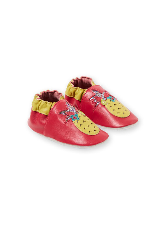 Baby Mädchen fuchsia Hausschuhe JNFNANA / 20SK37Y1D3S304