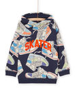 Kapuzen-Sweatshirt mit Sneaker-Print ROPURSWE1 / 23S902L2SWE705
