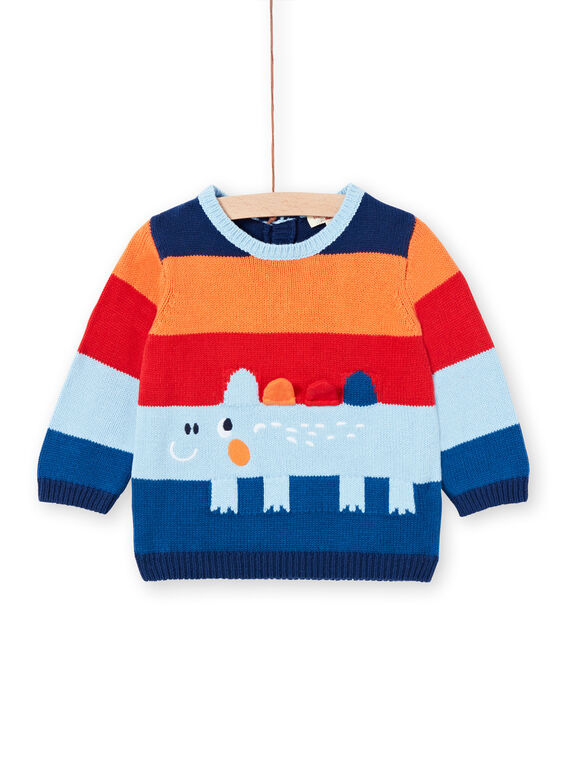 Baby Junge himmelblau Pullover LUCANPUL / 21SG10M1PUL020