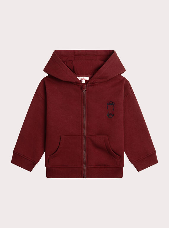 Joggingoberteil, rot  XOJOJOH2 / 25W902E1JGHF529