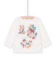 Langarmshirt ecru PIPRITEE / 22WG09P1TML001