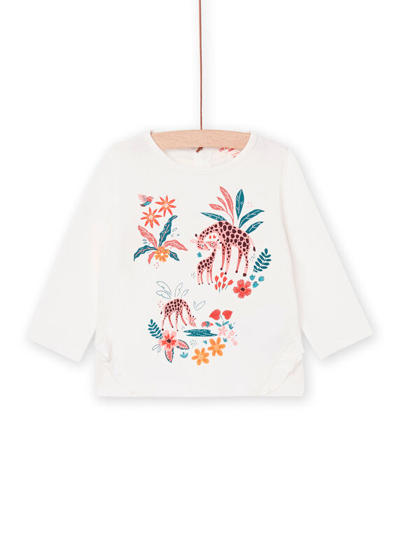 Langarmshirt ecru PIPRITEE / 22WG09P1TML001
