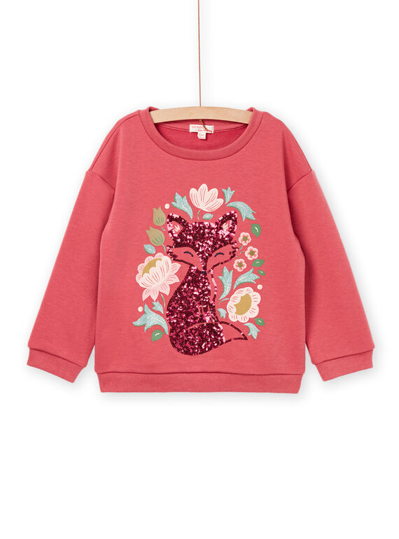 Langarm-Sweatshirt mit Fuchsmotiv PARHUSWEA2 / 22W901Q1SWED305