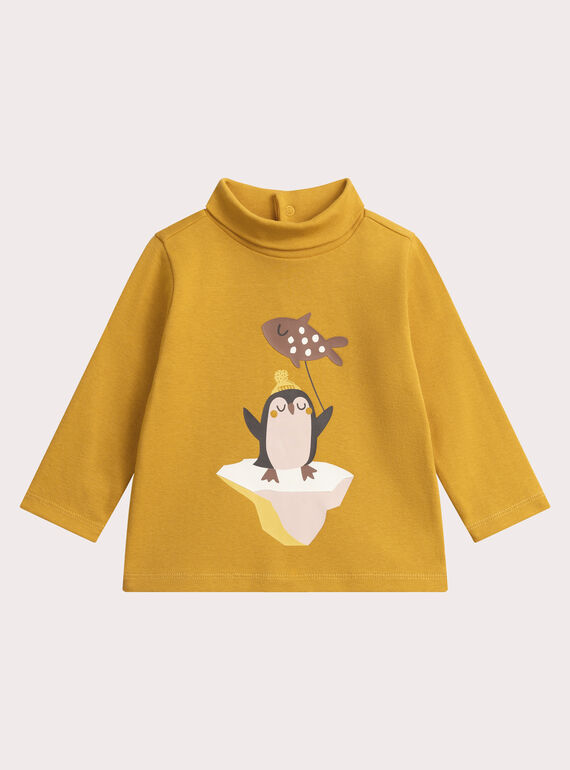 Pinguin-Animations-Unterpullover für Baby-Junge  VUBASOUP / 24WG10Q1SPLB118