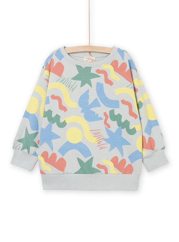 Geometrisches Sweatshirt ROMIXSWE5 / 23S902S4SWEC233