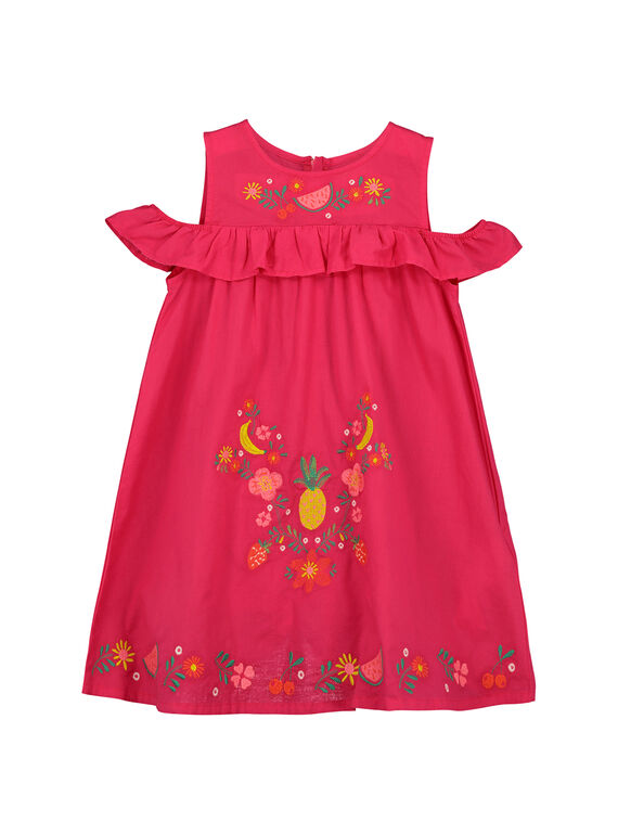 Trapezkleid für Mädchen FAYEROB3 / 19S901M2ROB304