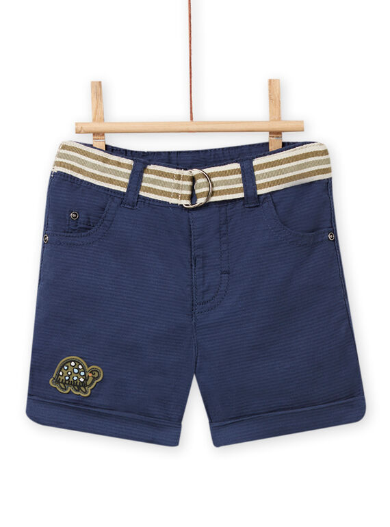 Baby Junge nachtblaue Shorts NUSANBER3 / 22SG10S3BERC205