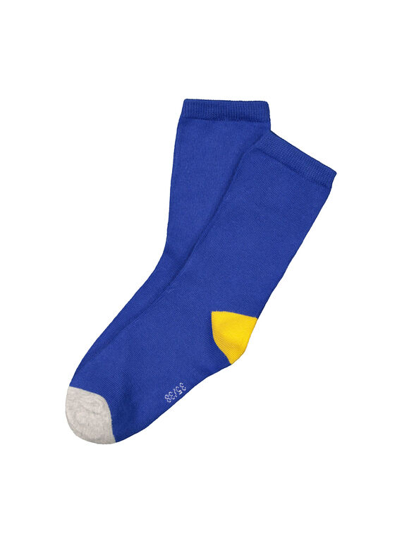 Dreifarbige Socken für Jungen FYOJOCHO3B / 19SI0236SOQ703