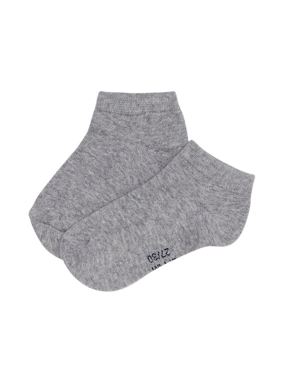 Hellgraue Söckchen, unisex JYOESSOQ2 / 20SI0266SOQJ922