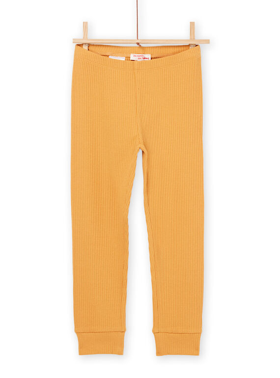 Legging uni gelb PYAJOLEG6 / 22WI01D3CALB107
