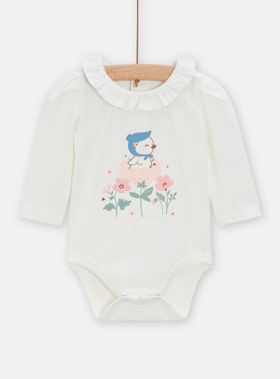 Ecrufarbener Body VOU1BOD4 / 24WF03C1BOD001