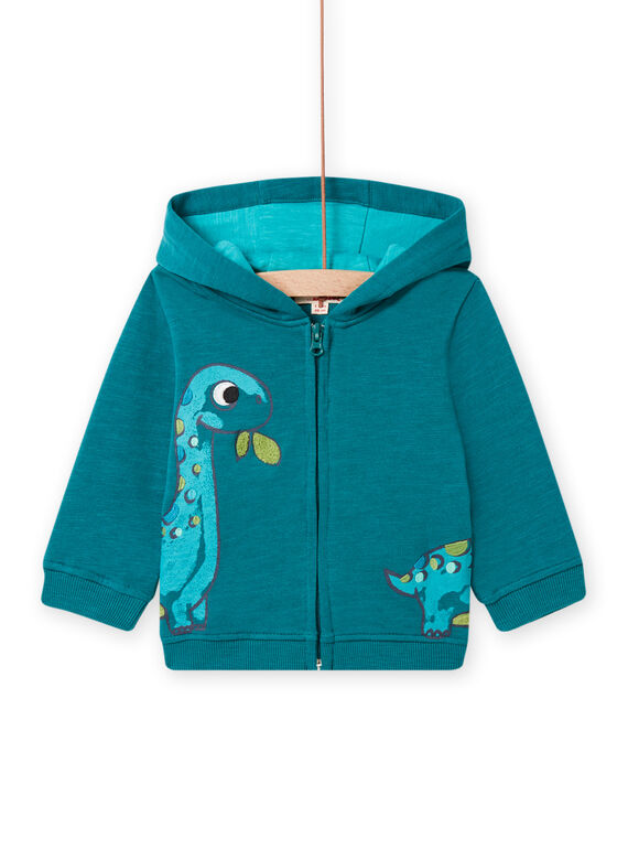 Baby Junge Ente Blaue Dinosaurier-Weste NUGAGIL / 22SG10O1GIL714