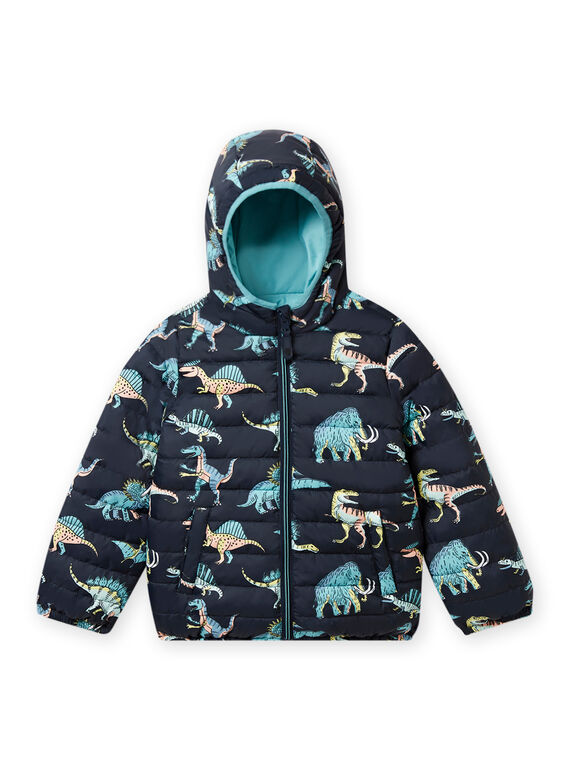 Wendbare Steppjacke mit Dinosaurier-Aufdruck Kind Junge NOGROBLOU / 22S902D2BLO705