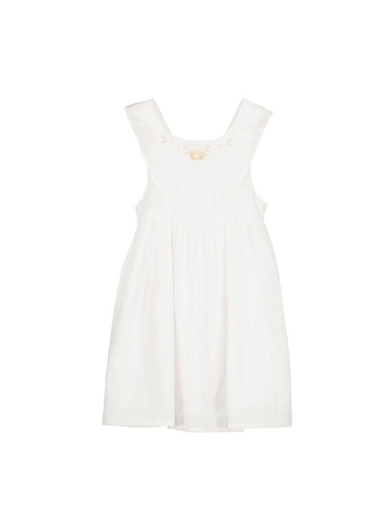 Ärmelloses Kleid für Mädchen FAPOROB1 / 19S901C1ROB000