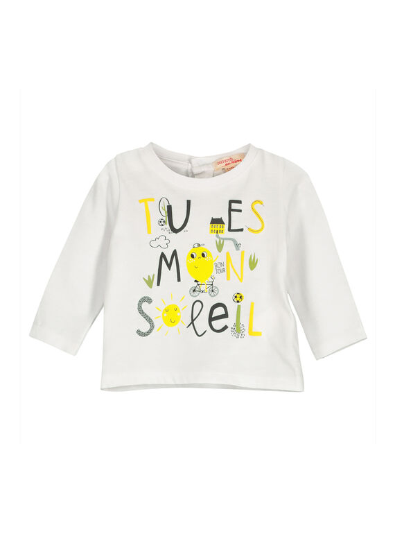 Langärmeliges Baby-T-Shirt für Jungen FULITEE2 / 19SG1022TML000