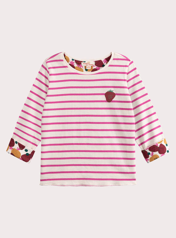 Wendbares T-Shirt für Mädchen VAKOTEE2 / 24W90132TML114