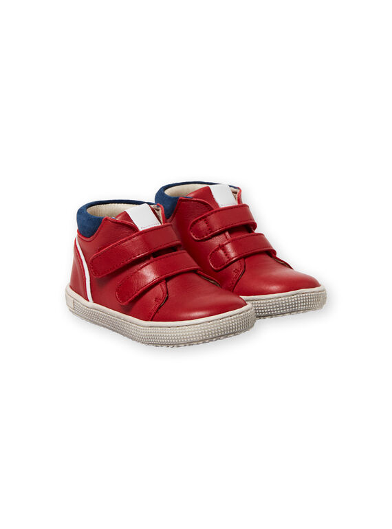 Baby Junge marineblau und rot Turnschuhe LBGBASRED / 21KK3831D3F050