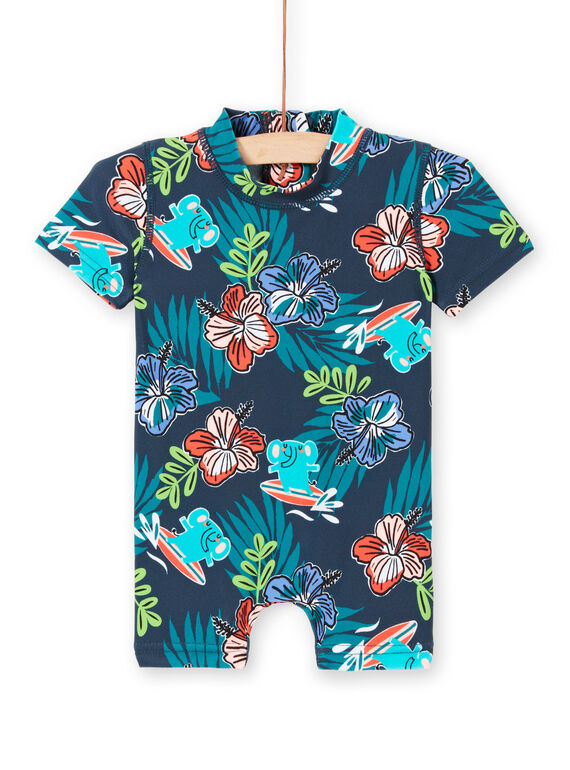 Baby Junge marineblau Badeanzug LYUCOMUV / 21SI10DHMAI717