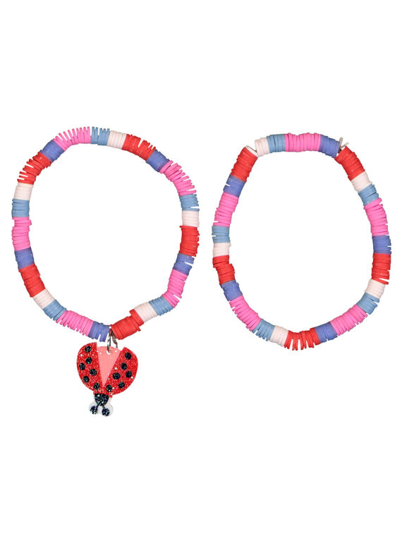 Set mit Marienkäfer-Armbändern für Mädchen FYATOBRA / 19SI01W1BRC961