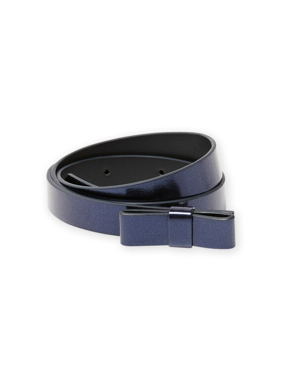 Mitternachtsblauer Gürtel für Mädchen MYAESBELT3 / 21WI01E2CEIC205