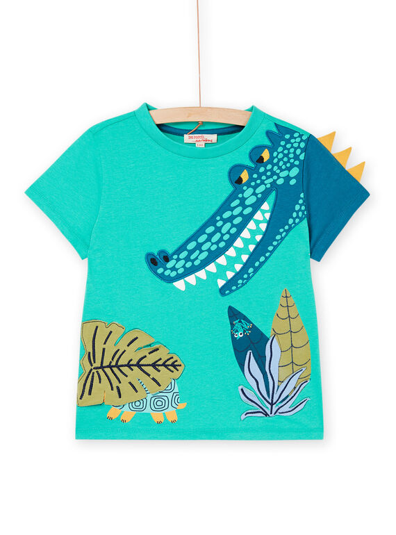 Oregano-T-Shirt mit Krokodil- und Schildkrötenanimation ROBALTI4 / 23S902W5TMCG607