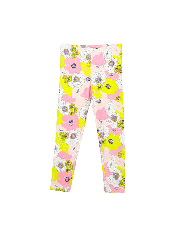 Bedruckte Leggings für Mädchen FYAPOLEG / 19SI01C1CAL099