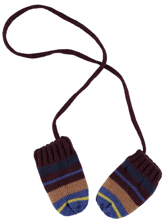 Gestreifte Handschuhe GYUVIOGAN / 19WI10R1GAN711