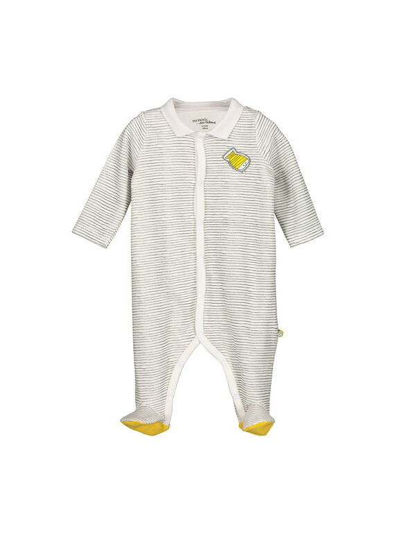 Unisex Strampler aus Samt für Babys FOU1GRE3 / 19SF0513GRE099