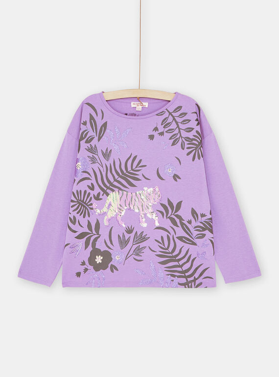 Parma-T-Shirt mit Tigerprint, Mädchen SAKYOTEE4 / 23W901I2TML329