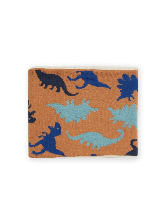 Snood mit Jacquard-Dinosauriern PYOGROSNO5 / 22WI02G3SNOI814