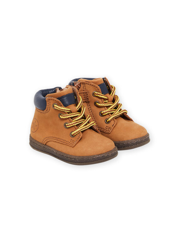 Knöchelhohe Sneakers aus Leder PUBASTIM / 22XK3881D3Q804