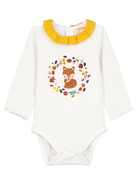 Ecrufarbener Body GIJAUBODY / 19WG09H1BOD001