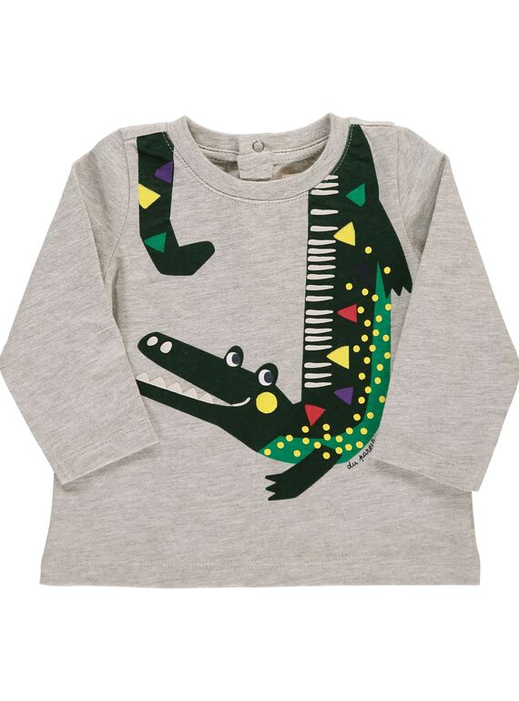 Baby boys' long-sleeved T-shirt DUVIOTEE3 / 18WG10H3TMLJ908