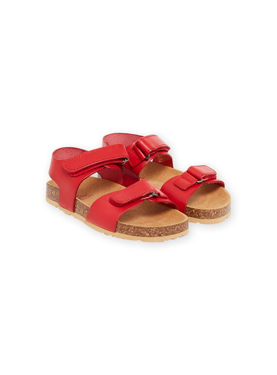 Rote Sandalen Kind Junge NONUEMMANUEL / 22KK3641D0E050