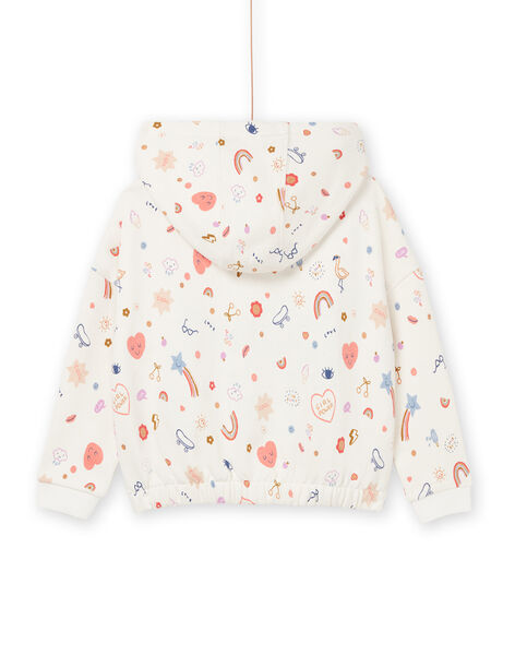Kapuzen-Sweatshirt mit Fantasiemuster RAPURSWEA / 23S901L1SWE001