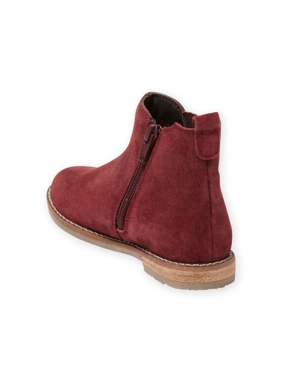 Booties für Kind Mädchen weinrot MABOOTVIN / 21XK3573D0D719
