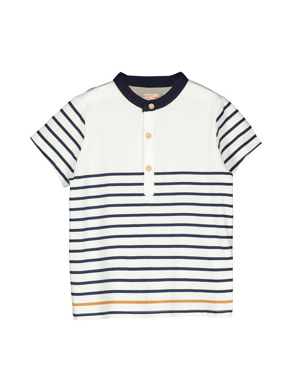 Gestreiftes T-Shirt für Jungen FOJOUTI1 / 19S902T1TMC000