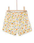 Weiße Shorts Baby Mädchen NIHOSHO / 22SG09T1SHO000