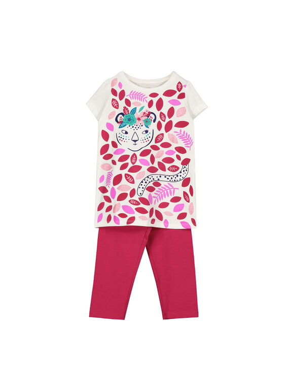 Fantasie-Pyjama für Mädchen FEFAPYJPAN / 19SH1195PYJ001